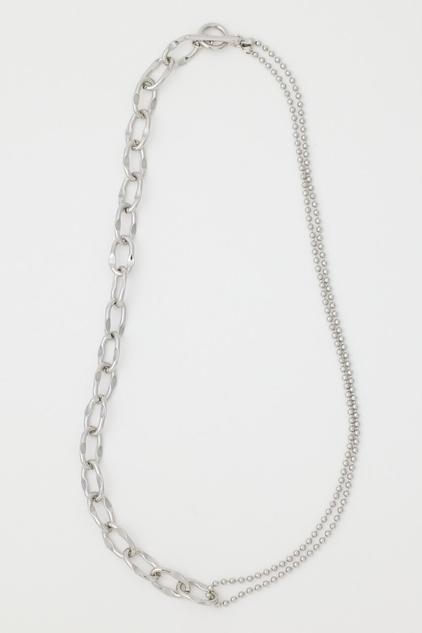RODEO CROWNS「ボールMIXチェーンネックレス」|ネックレス|SLV