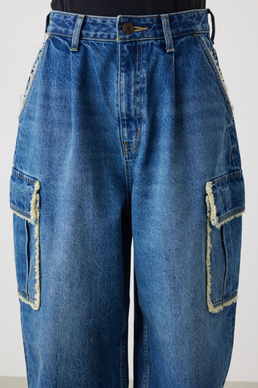 RODEO CROWNS「DENIMカーゴパンツ」|デニム|