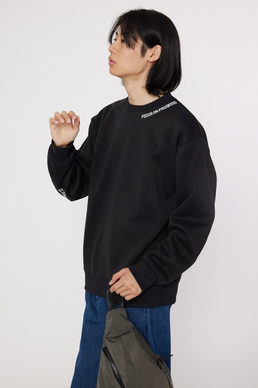 RODEO CROWNS「ニットライクメッセージロゴスウェットトップス」|Tシャツ・カットソー|