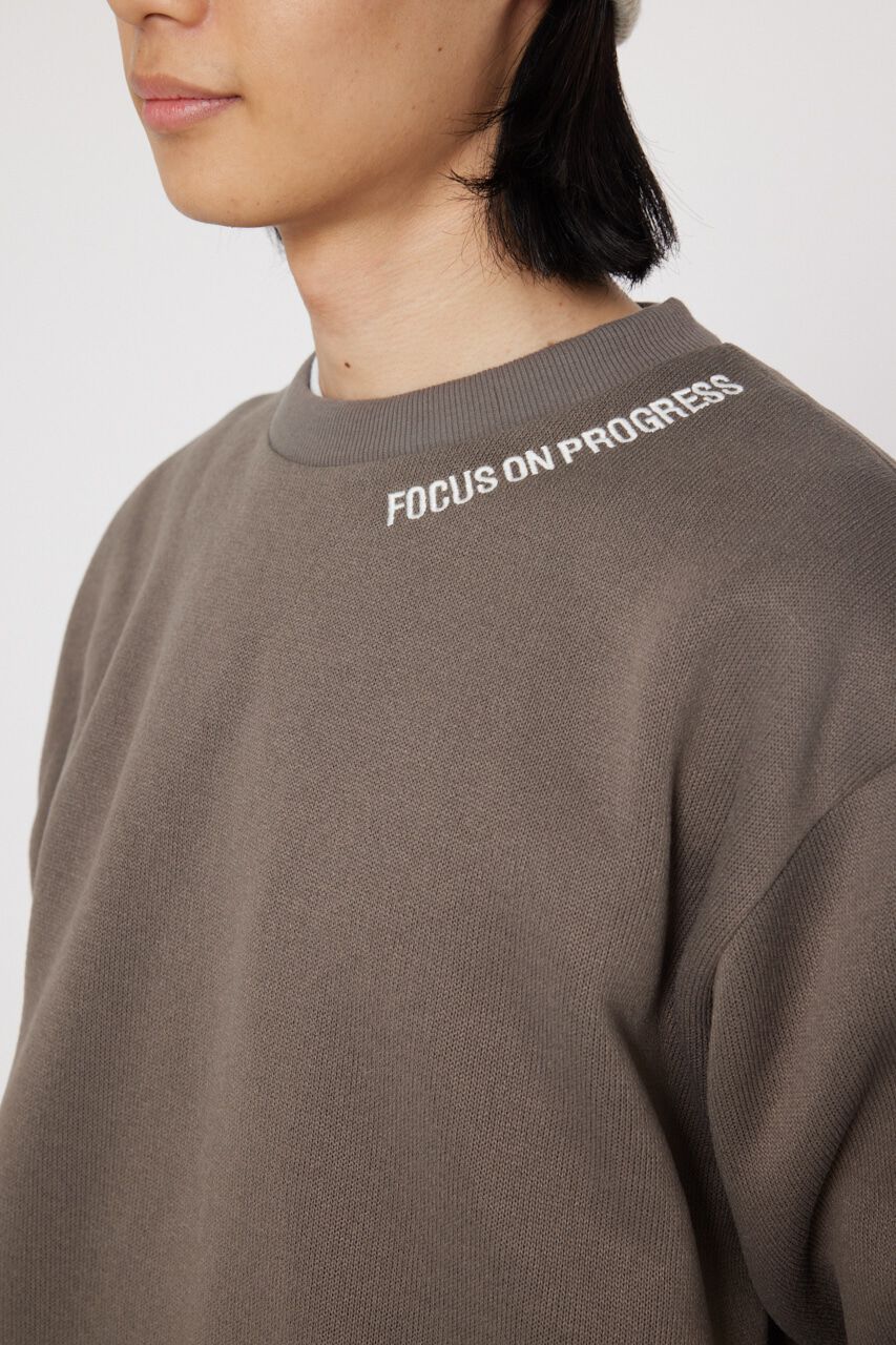 RODEO CROWNS「ニットライクメッセージロゴスウェットトップス」|Tシャツ・カットソー|