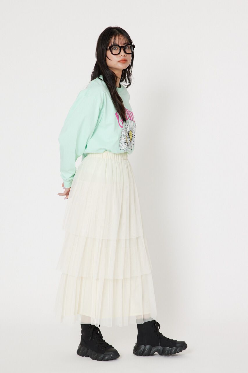 RODEO CROWNS「チュールティアードスカート」|スカート|