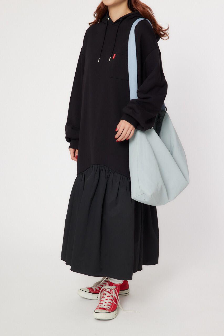 RODEO CROWNS「アシメギャザードッキングマキシワンピース」|ワンピース|