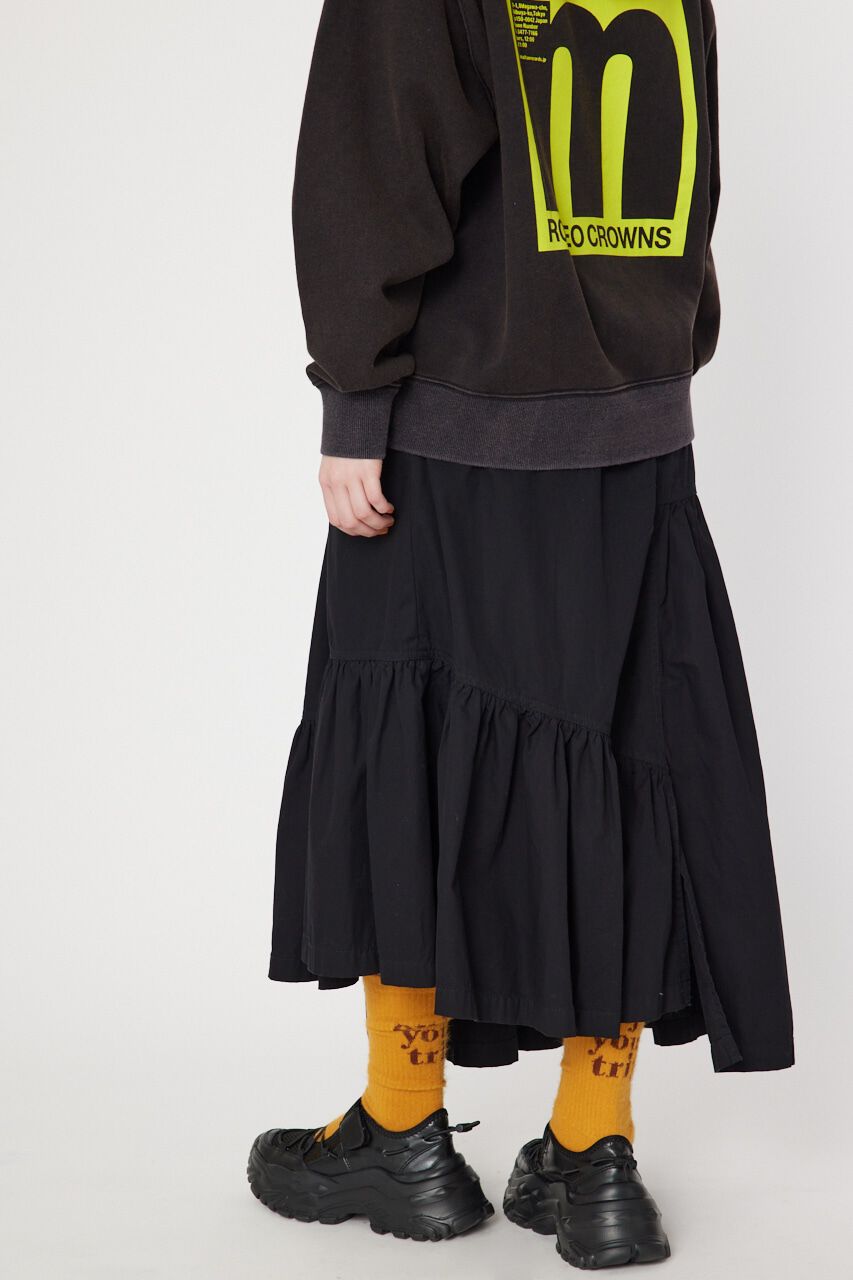 RODEO CROWNS「ミリタリーギャザーフリルスカート」|スカート|