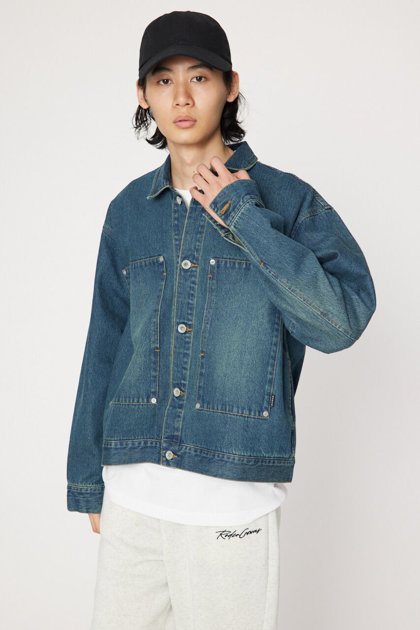 RODEO CROWNS「WORK DENIM ジャケット」|デニムジャケット|