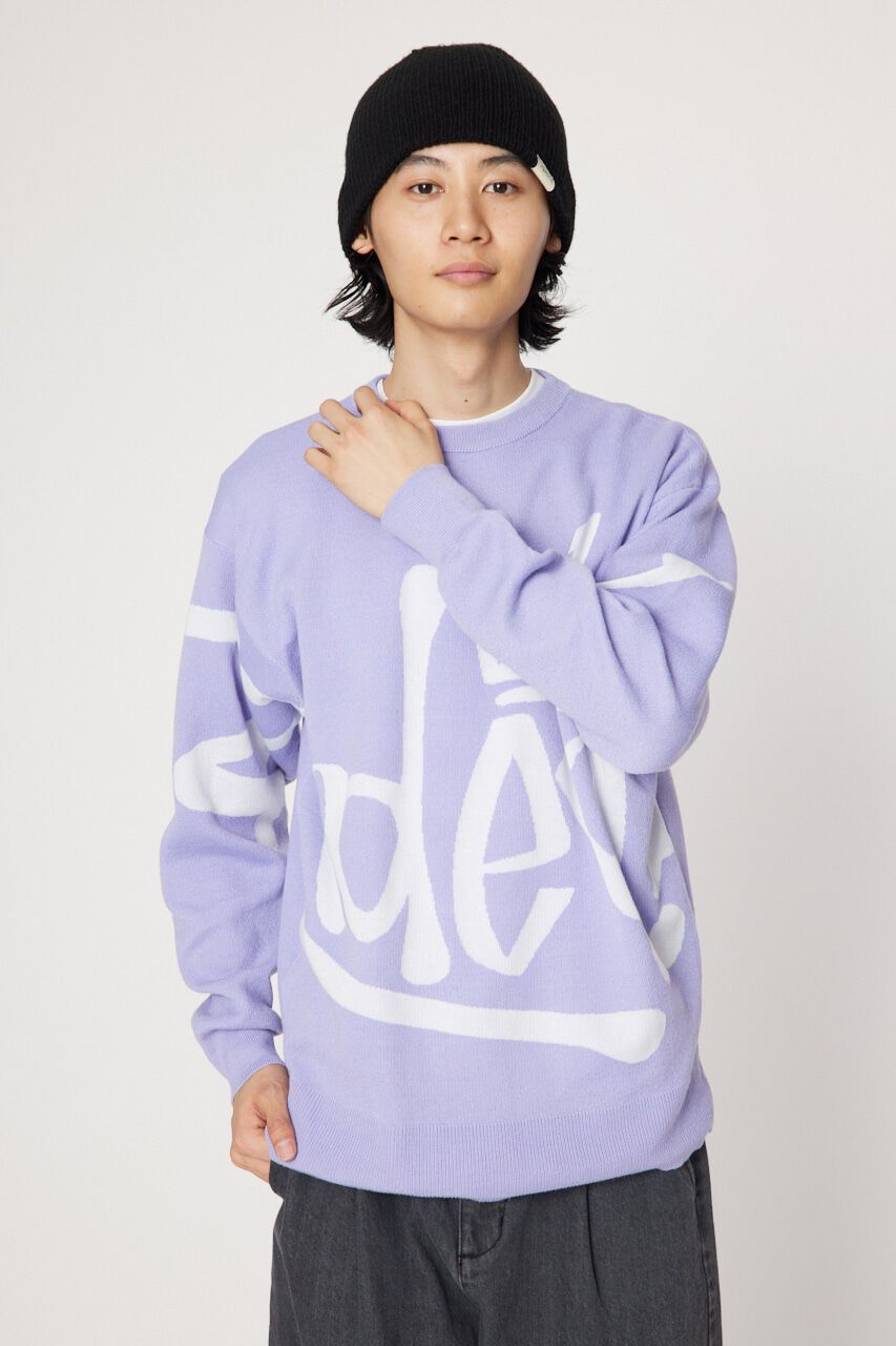RODEO CROWNS「CROWNロゴニット」|ニット・セーター|L/PUR1