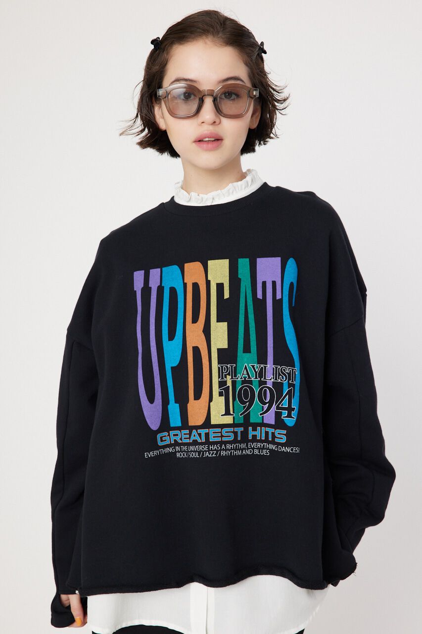 RODEO CROWNS「フィンガーホールBIGスウェット」|Tシャツ・カットソー|BLK