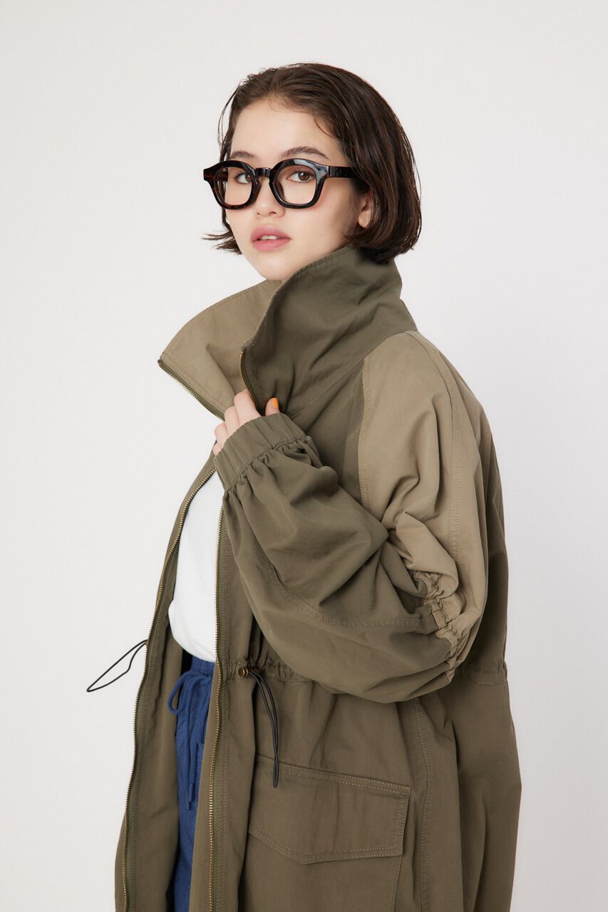 RODEO CROWNS「スタンドネックモッズコート」|ブルゾン・スタジャン|