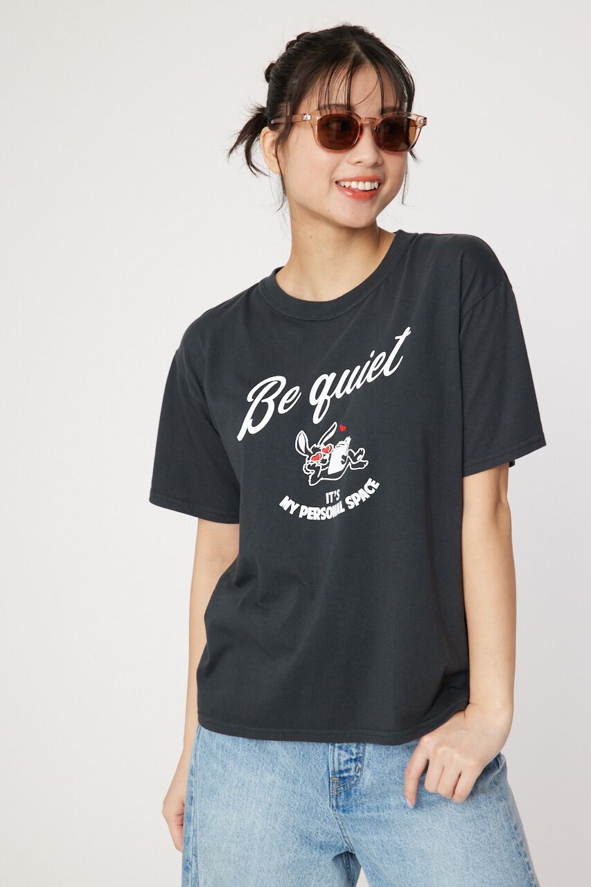 RODEO CROWNS「Be quiet Tシャツ」|Tシャツ・カットソー|C.GRY