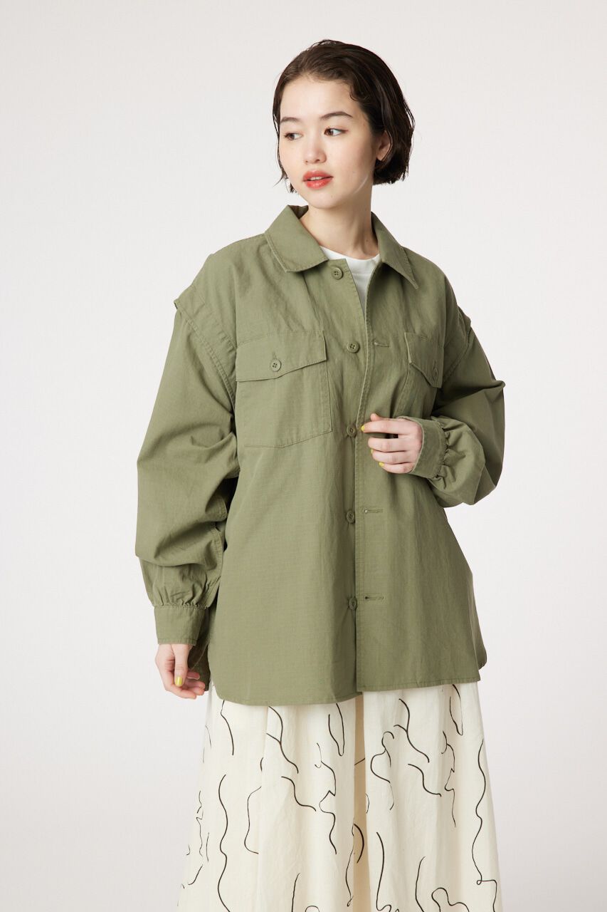 RODEO CROWNS「マルチWAY ミリタリーシャツ」|シャツ・ブラウス|