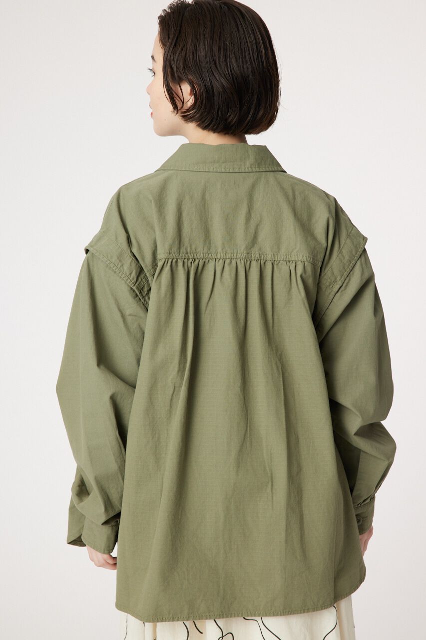 RODEO CROWNS「マルチWAY ミリタリーシャツ」|シャツ・ブラウス|