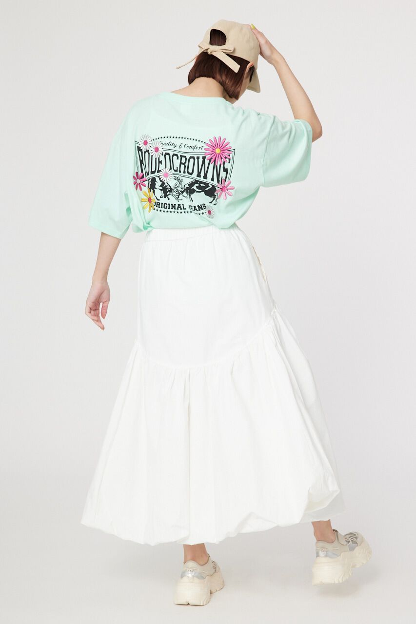 RODEO CROWNS「Flower Bloom Logo Tシャツ」|Tシャツ・カットソー|