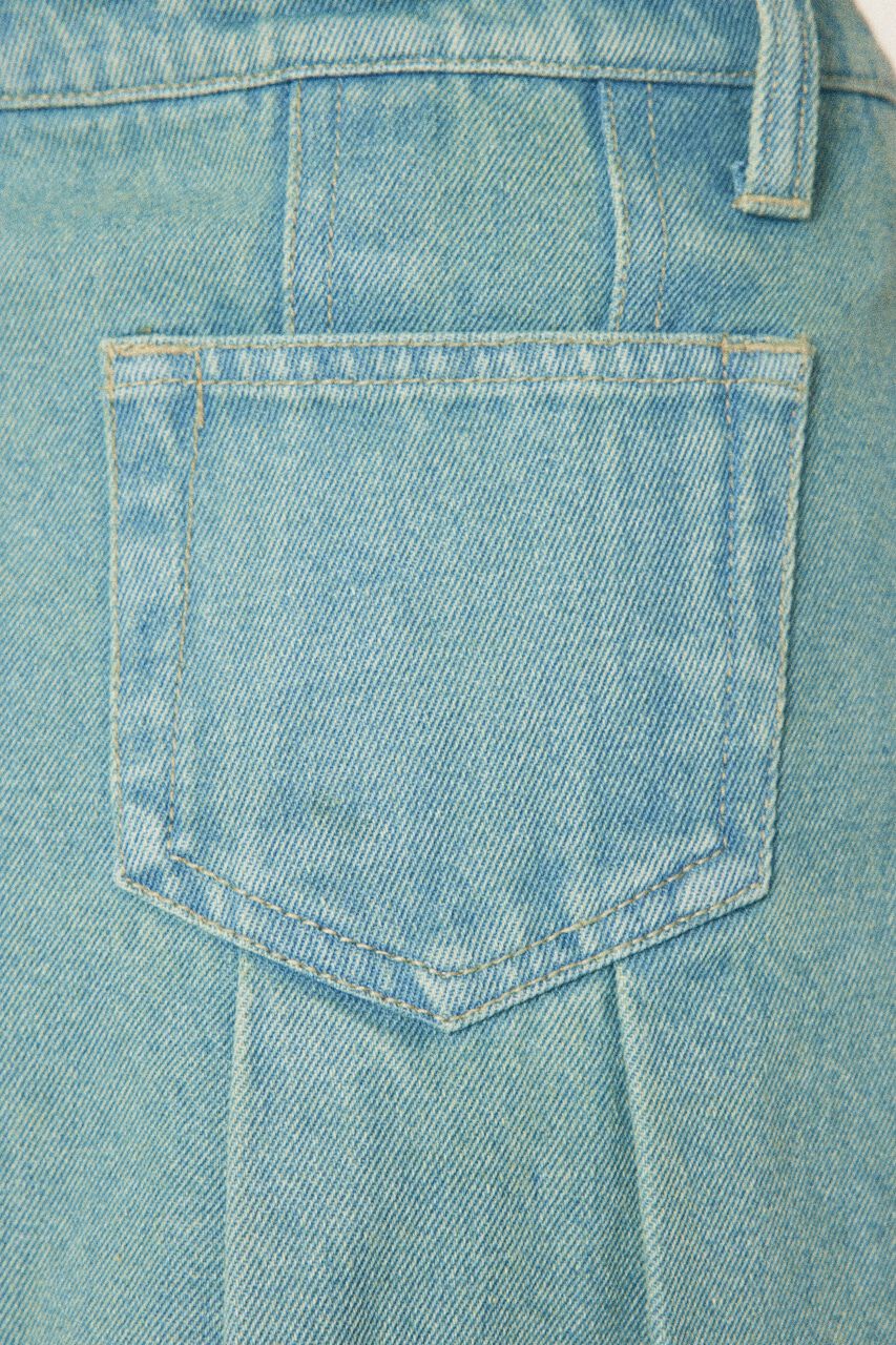 RODEO CROWNS「デニムプリーツミニスカート」|スカート|