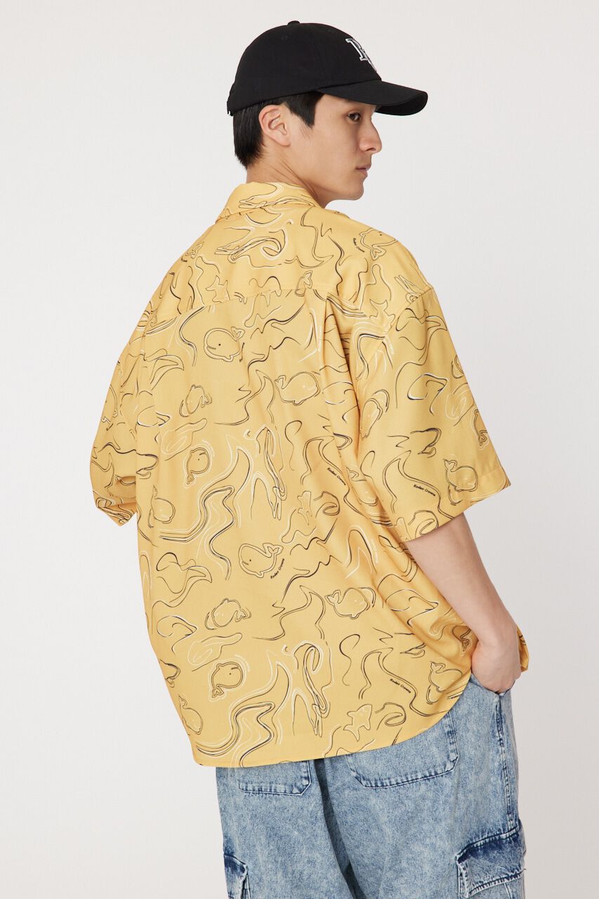 RODEO CROWNS「ホエールマーブルシャツ」|シャツ・ブラウス|