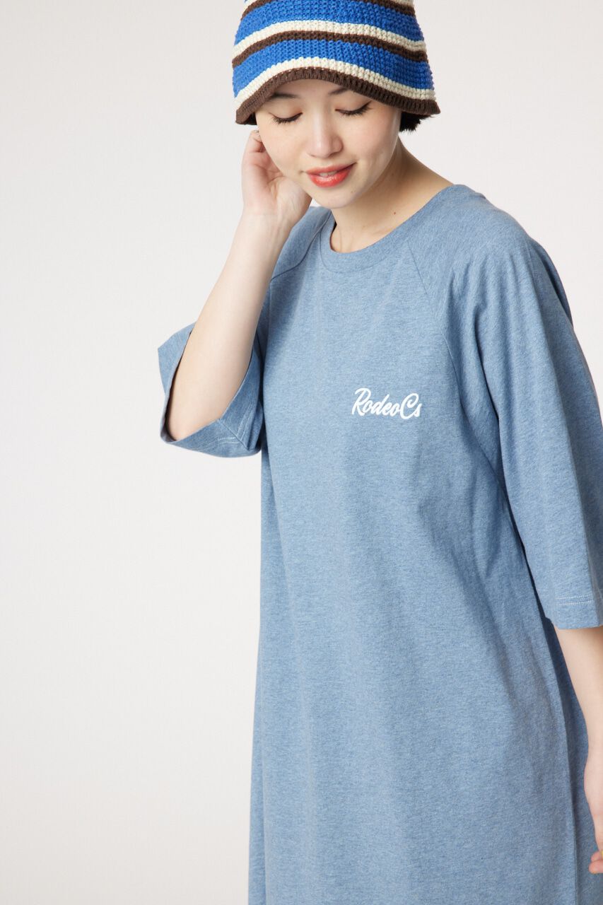 RODEO CROWNS「ラグランカラーステッチワンピース」|ワンピース|