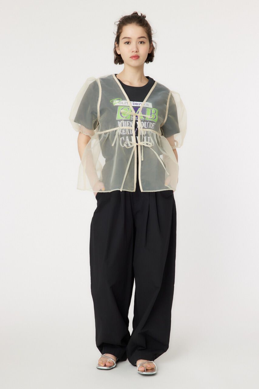 RODEO CROWNS「2WAYシアーブラウス」|シャツ・ブラウス|