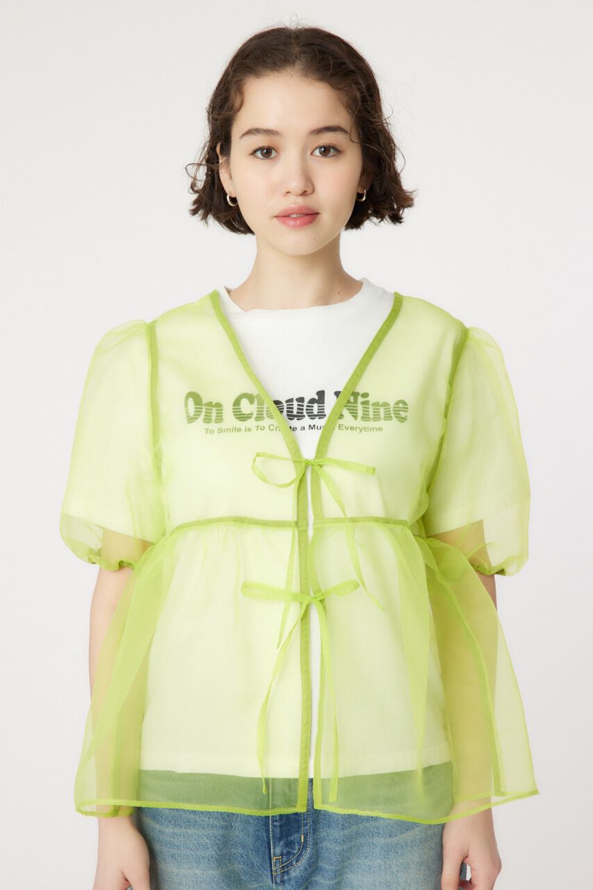 RODEO CROWNS「2WAYシアーブラウス」|シャツ・ブラウス|