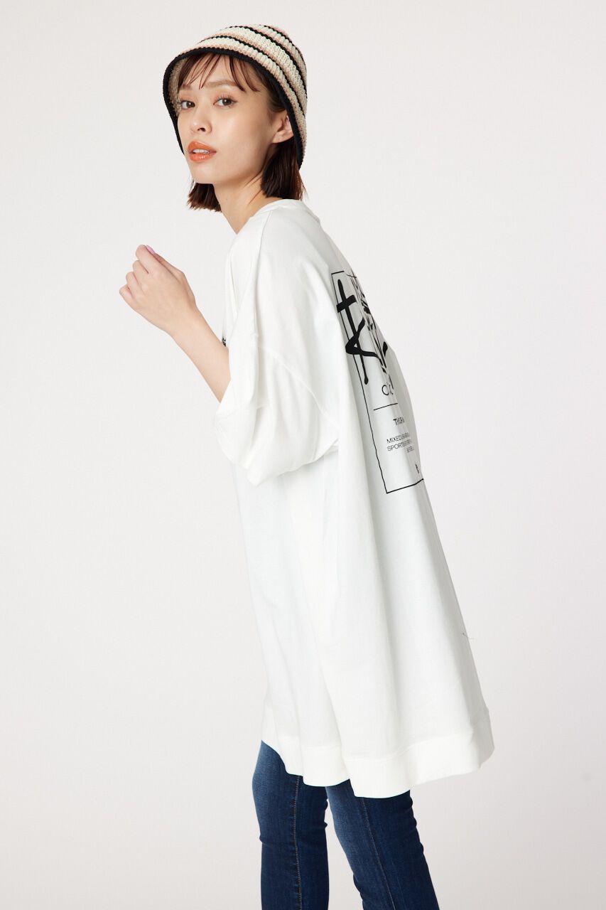 RODEO CROWNS「Sign Logo BY半袖ワンピース」|ワンピース|