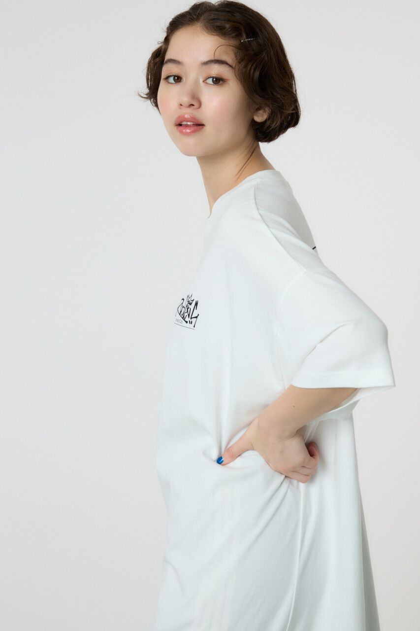 RODEO CROWNS「Sign Logo BY半袖ワンピース」|ワンピース|