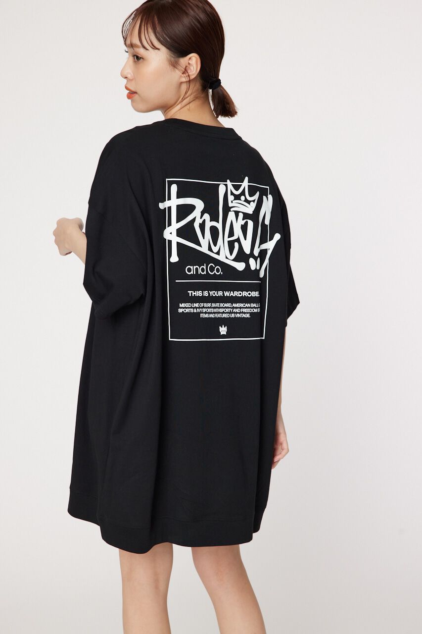 RODEO CROWNS「Sign Logo BY半袖ワンピース」|ワンピース|