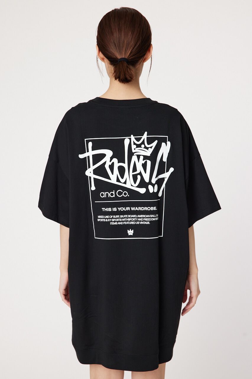 RODEO CROWNS「Sign Logo BY半袖ワンピース」|ワンピース|