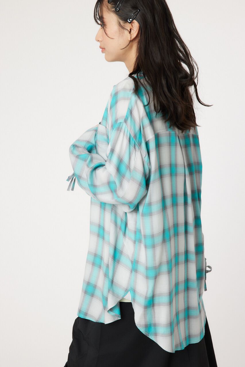 RODEO CROWNS「シアーオンブレチェックシャツ」|シャツ・ブラウス|