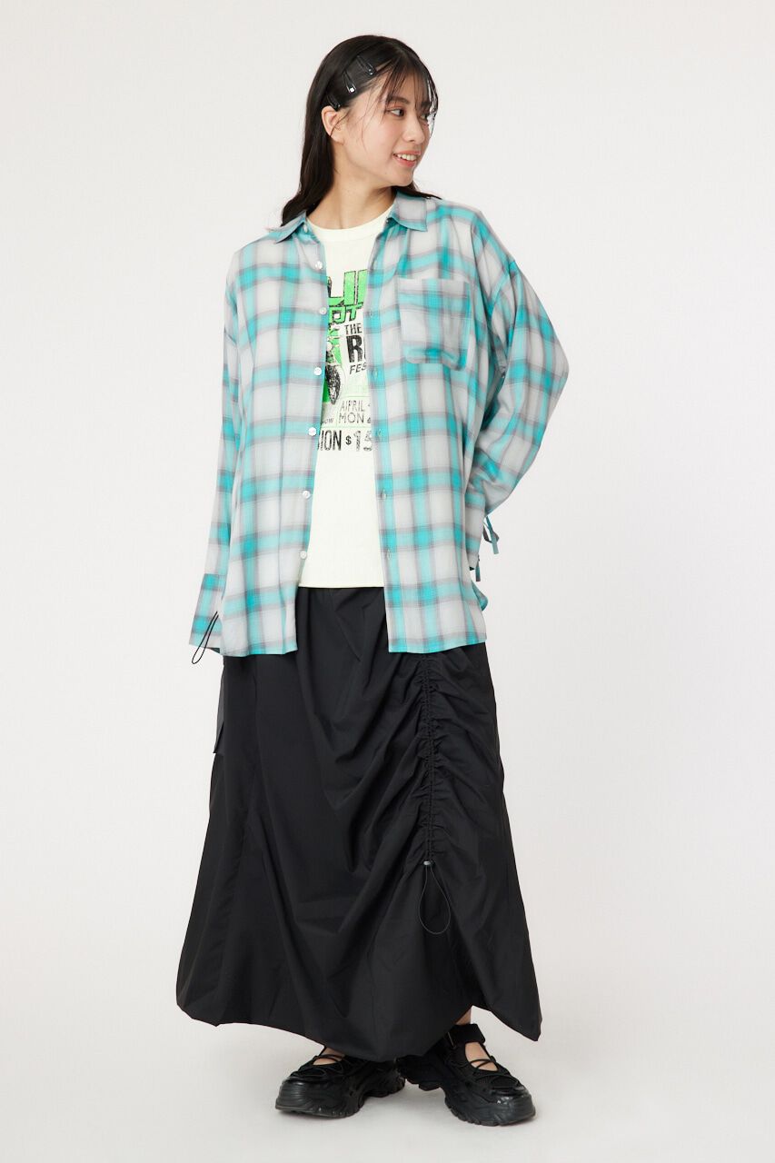 RODEO CROWNS「シアーオンブレチェックシャツ」|シャツ・ブラウス|