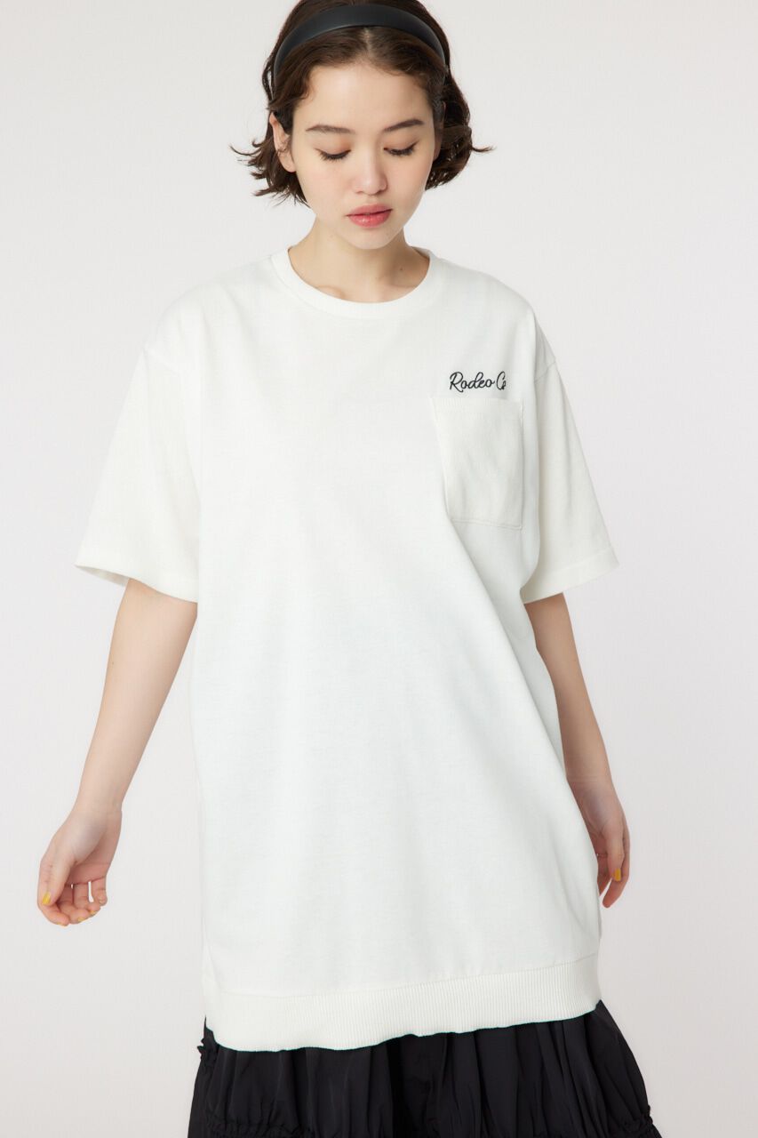 RODEO CROWNS「ドッキングロゴニットワンピース」|ワンピース|