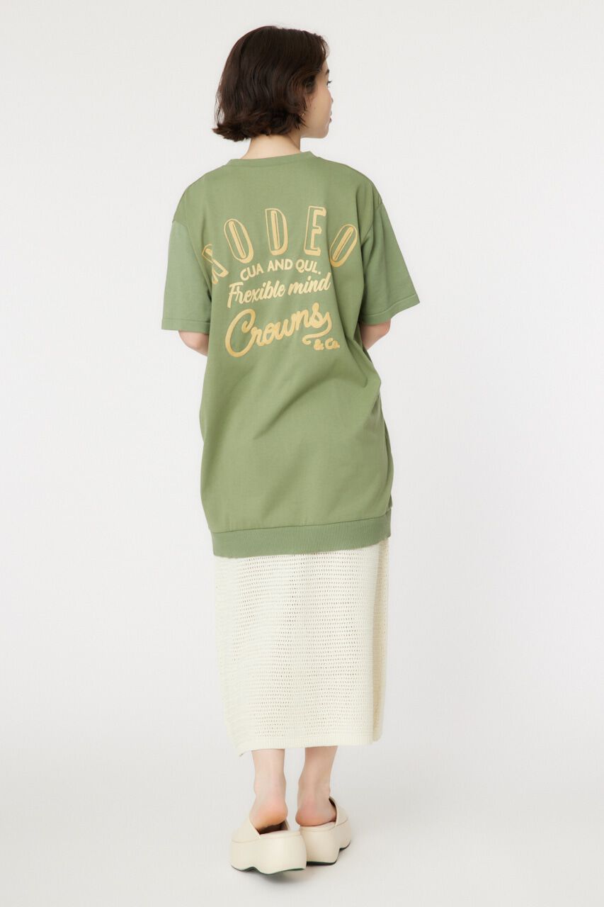 RODEO CROWNS「ドッキングロゴニットワンピース」|ワンピース|