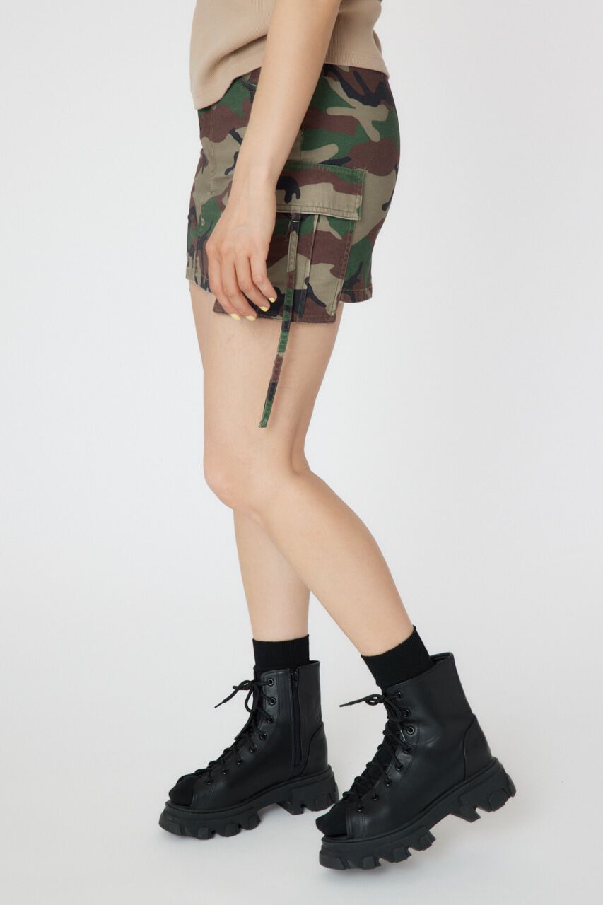 RODEO CROWNS「カーゴミニスカート」|スカート|