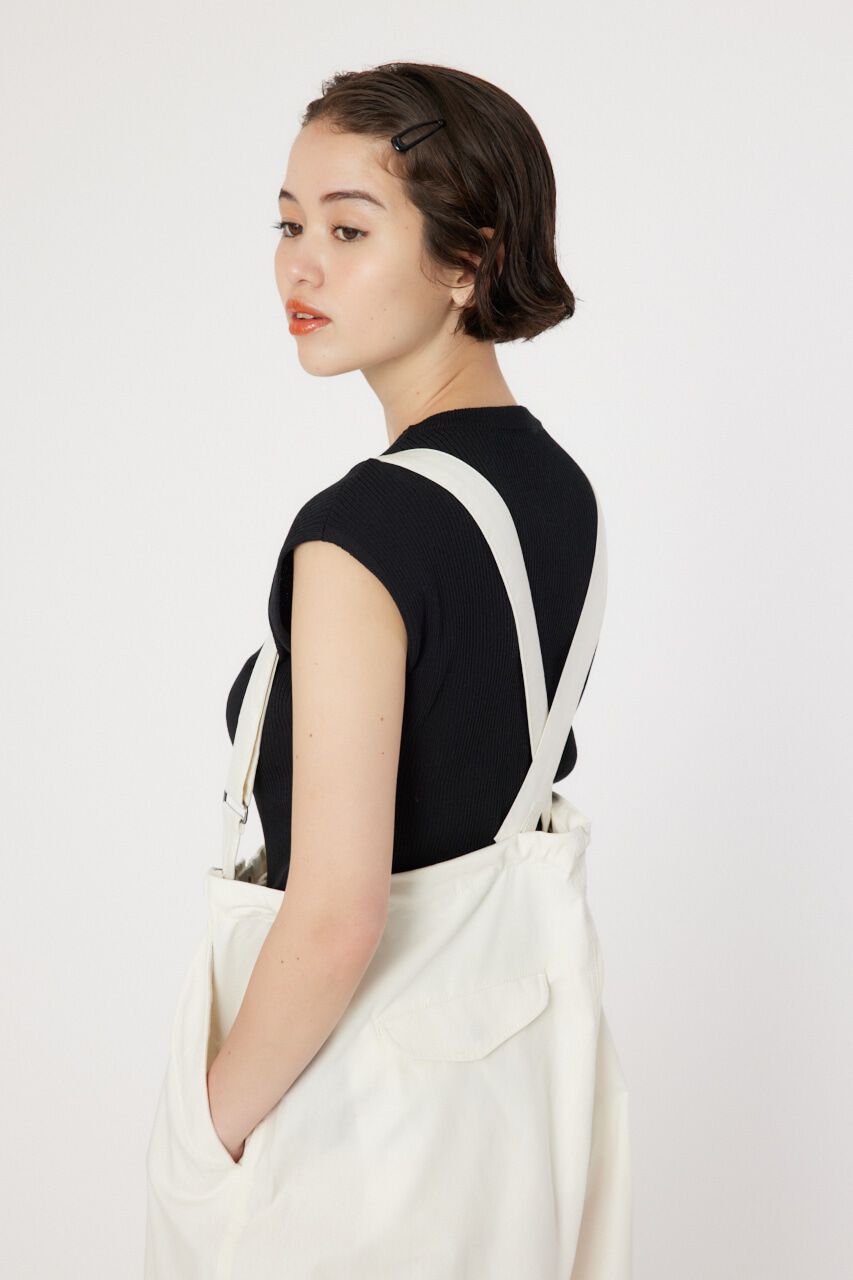 RODEO CROWNS「BASIC ノースリーブ ニット トップス」|タンクトップ|