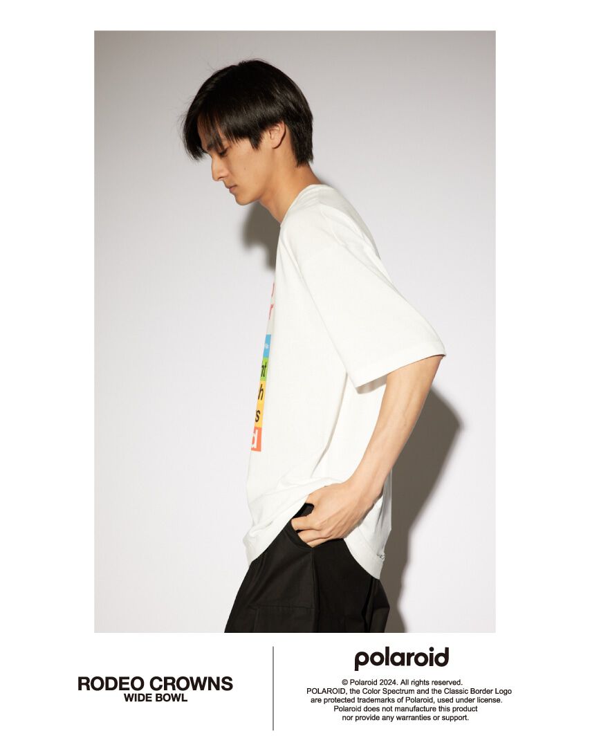 RODEO CROWNS「Polaroid ボックスロゴTシャツ」|Tシャツ・カットソー|