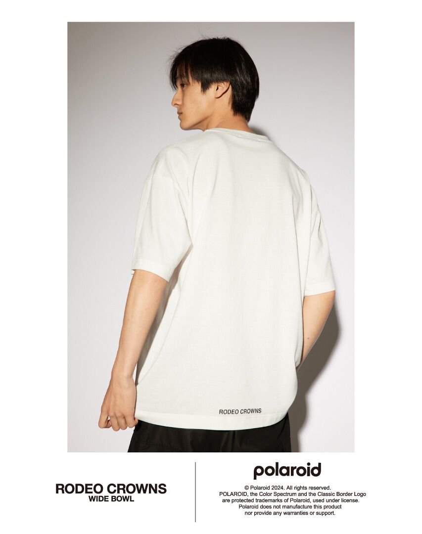 RODEO CROWNS「Polaroid ボックスロゴTシャツ」|Tシャツ・カットソー|