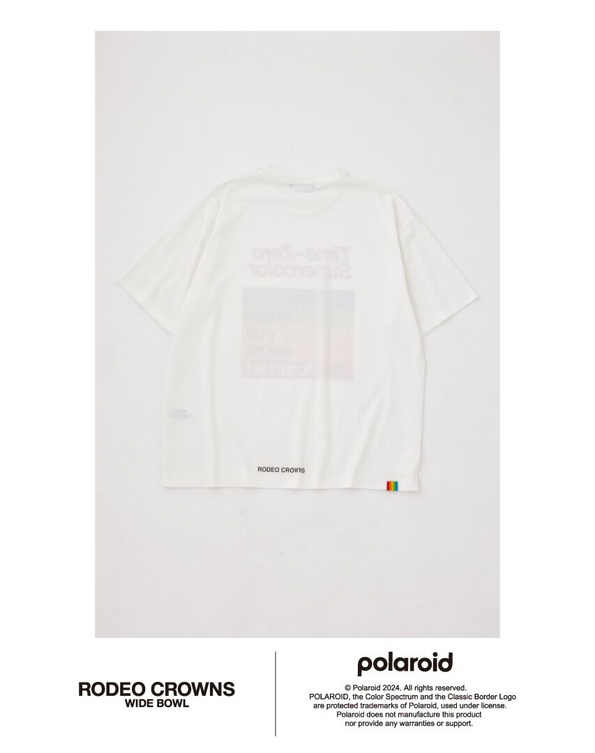 RODEO CROWNS「Polaroid ボックスロゴTシャツ」|Tシャツ・カットソー|