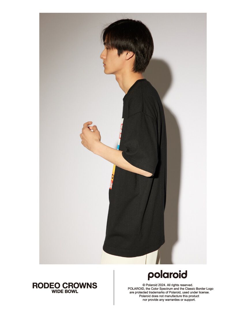 RODEO CROWNS「Polaroid ボックスロゴTシャツ」|Tシャツ・カットソー|