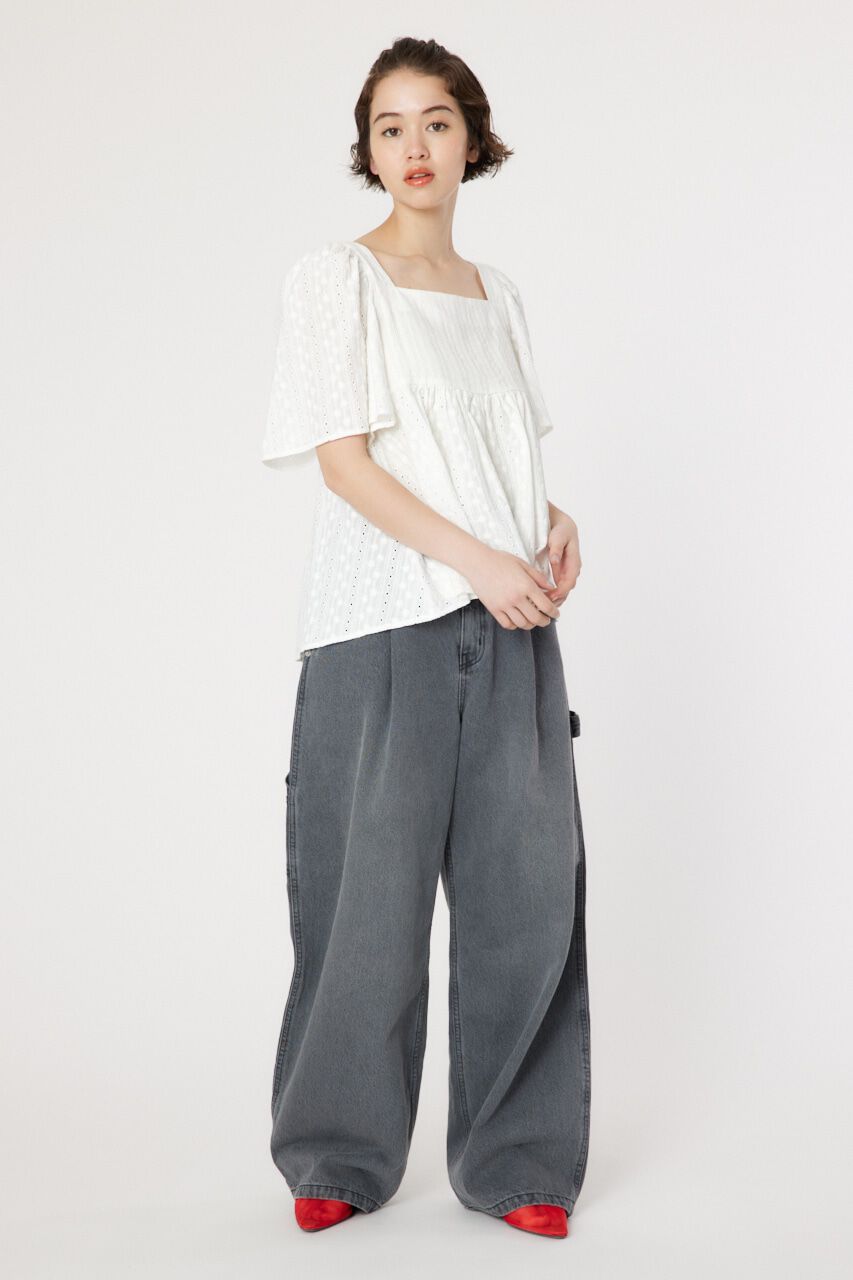 RODEO CROWNS「バックリボンフレアトップス」|シャツ・ブラウス|