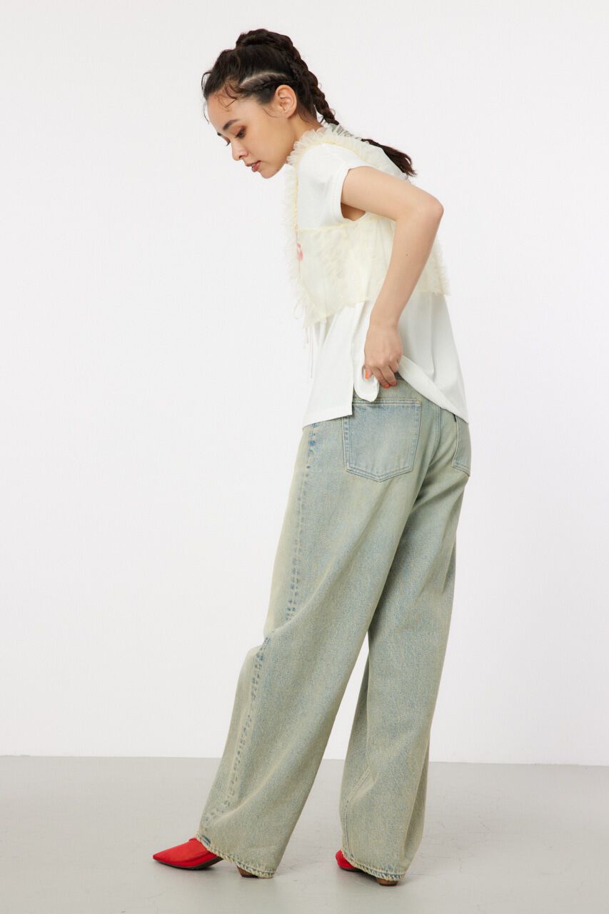 RODEO CROWNS「frill チュールビスチェ」|タンクトップ|