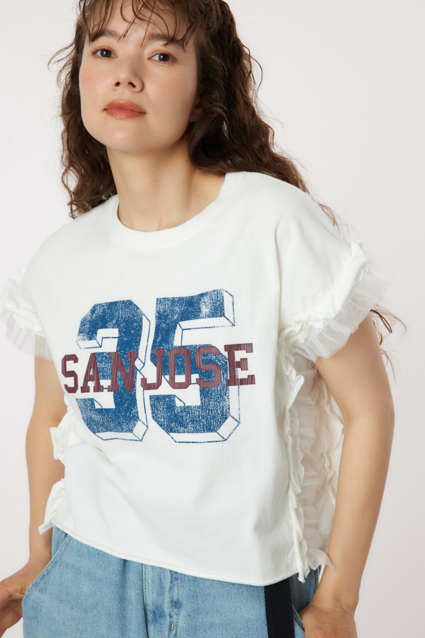 RODEO CROWNS「フリルナンバートップス」|Tシャツ・カットソー|