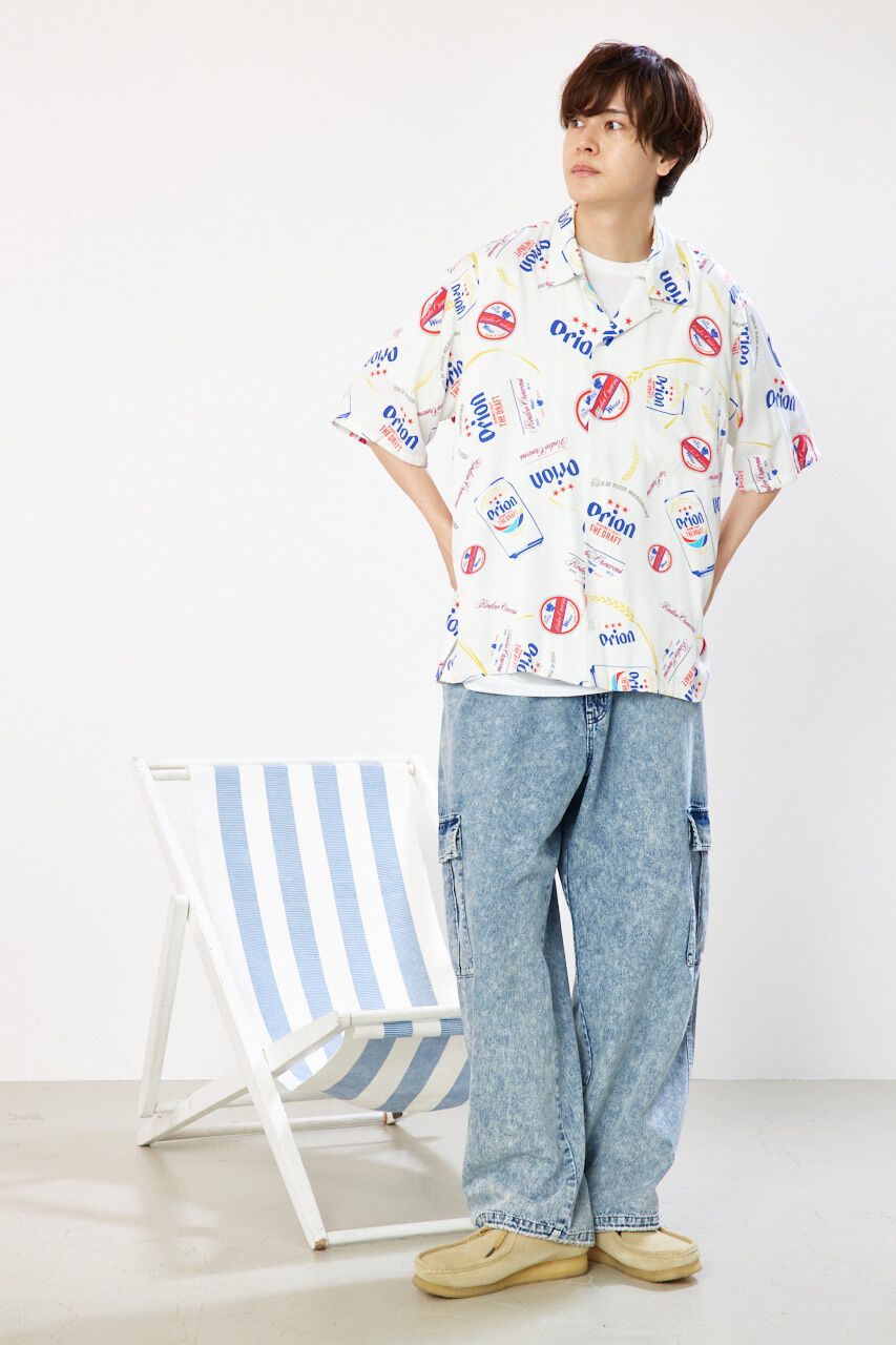 RODEO CROWNS「Orion Beer ｘRCSオープンカラーシャツ」|シャツ・ブラウス|
