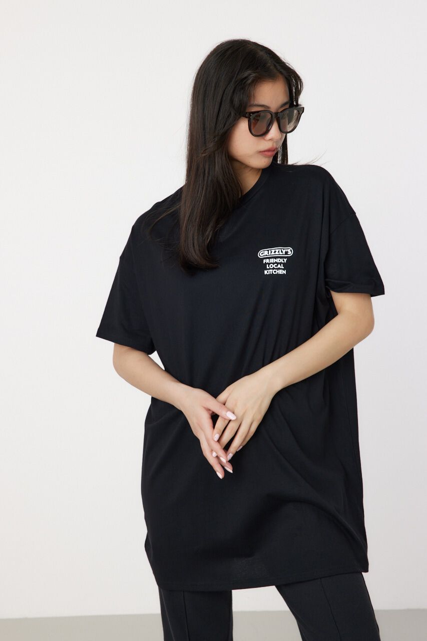 RODEO CROWNS「GRIZZLY&rsquo;S KITCHEN T ワンピース」|ワンピース|BLK