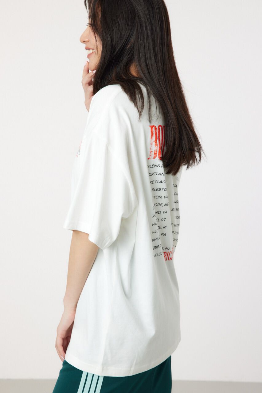 RODEO CROWNS「TOURS 5分袖トップス」|Tシャツ・カットソー|