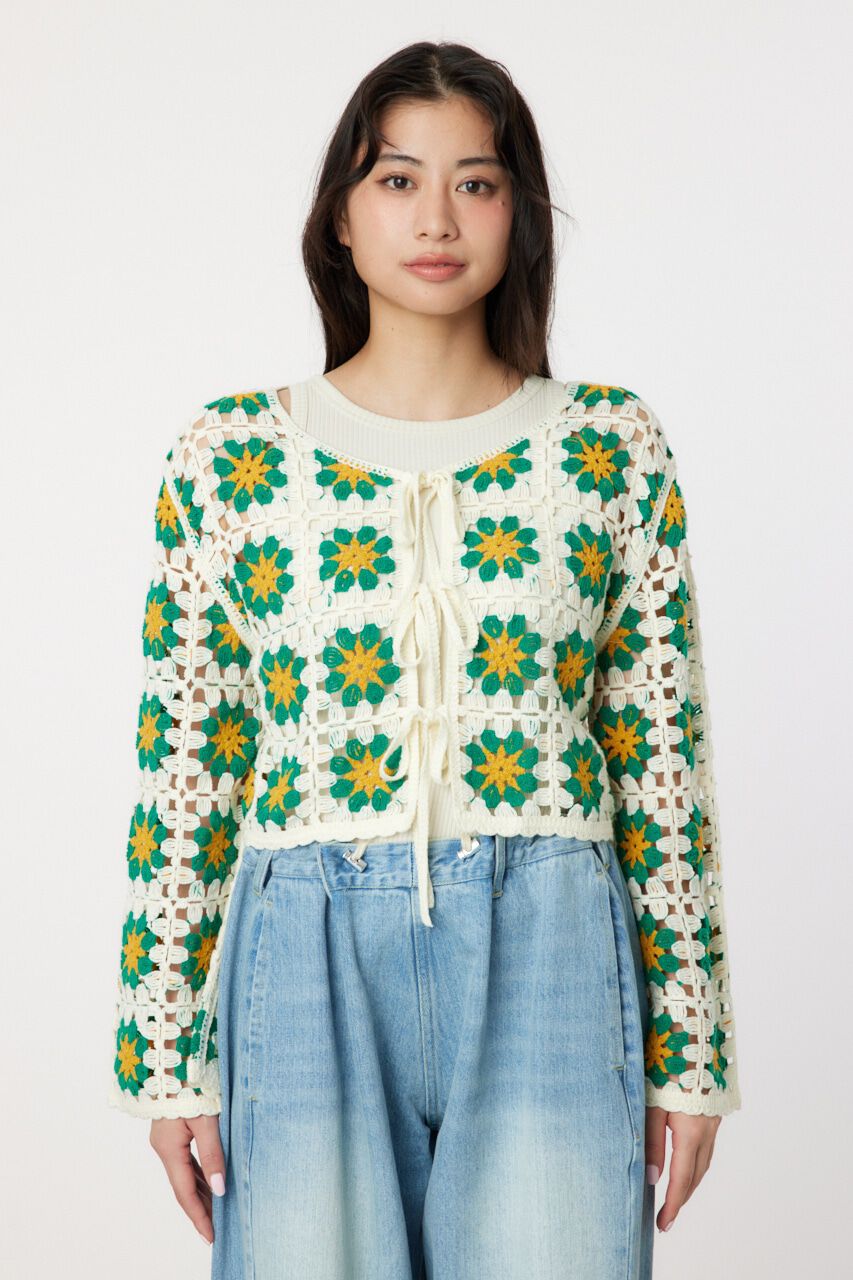 RODEO CROWNS「FLOWERクロシェニットボレロ」|その他|