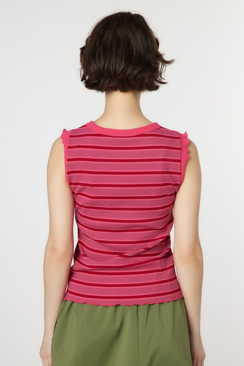 RODEO CROWNS「ボーダーメロータンクトップ」|タンクトップ|