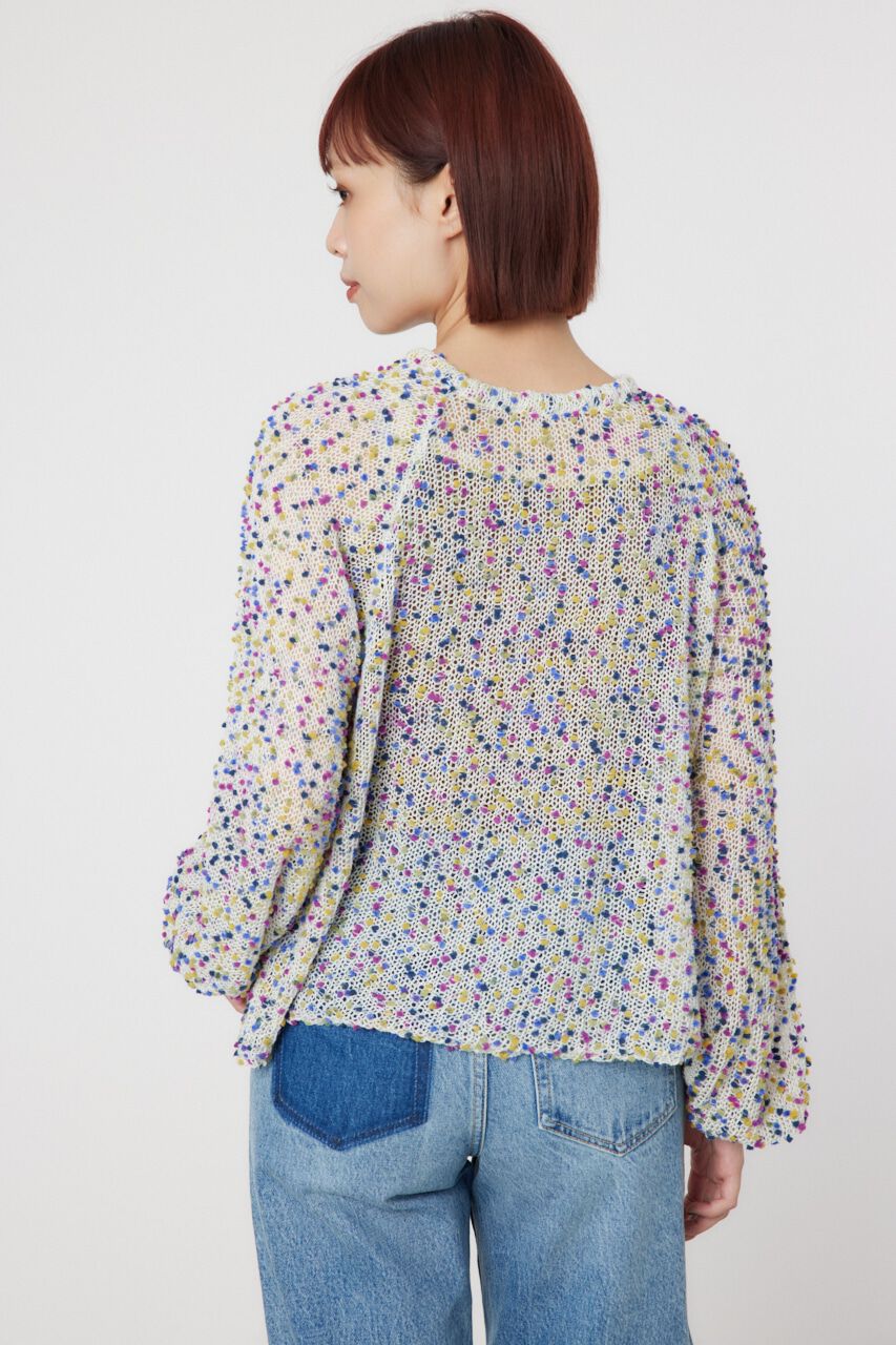 RODEO CROWNS「2WAYシアーネップニット」|ニット・セーター|