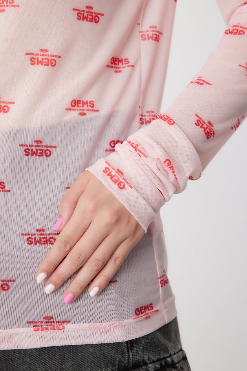 RODEO CROWNS「シアーロゴパターントップス」|Tシャツ・カットソー|