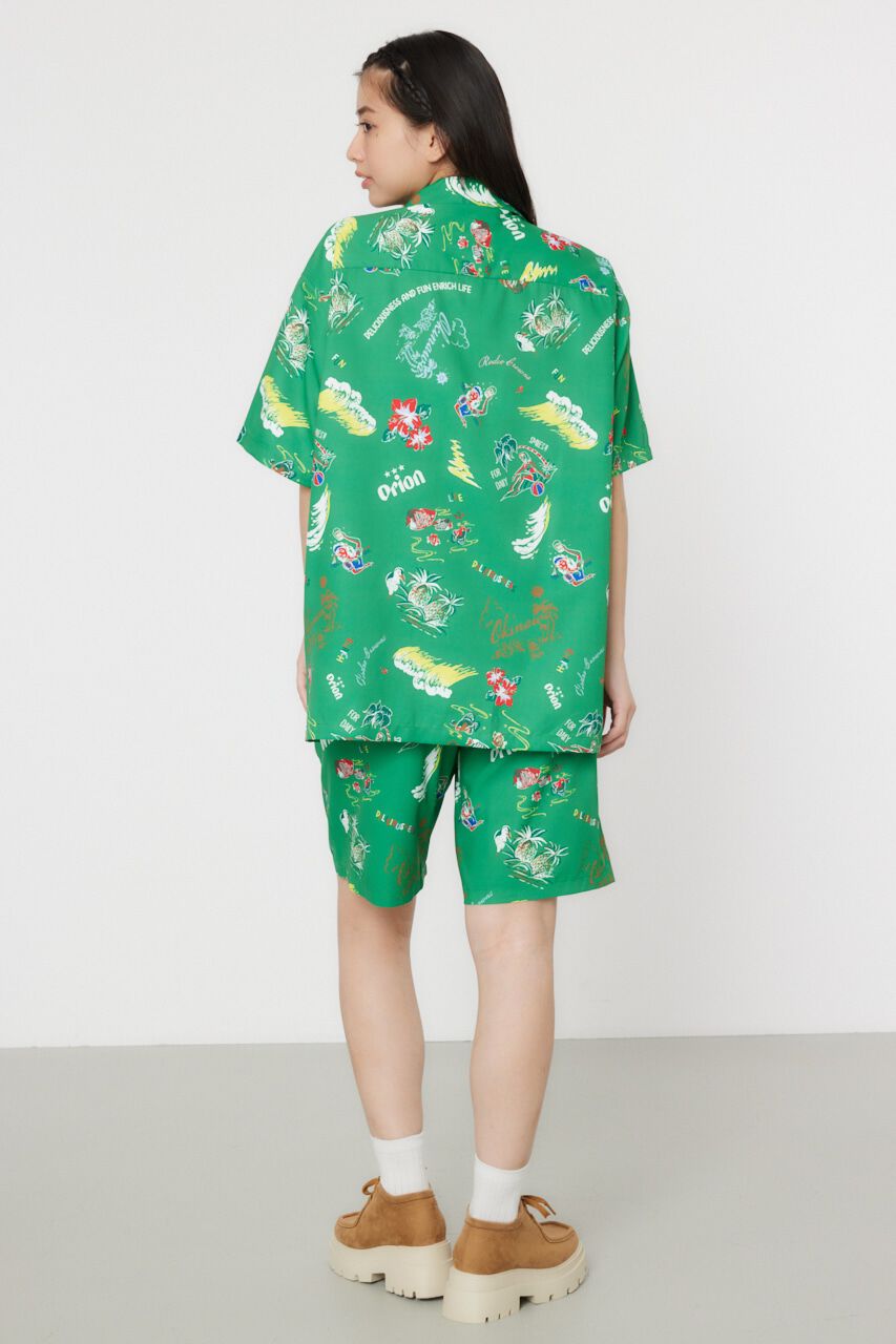 RODEO CROWNS「Orion Beer x RCS ORオープンカラーシャツ」|シャツ・ブラウス|