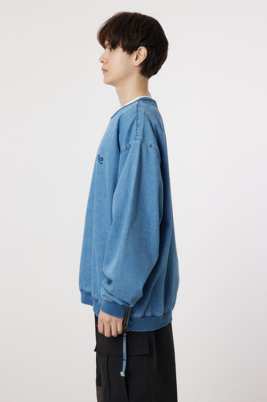RODEO CROWNS「side-zip denim TOPS」|シャツ・ブラウス|