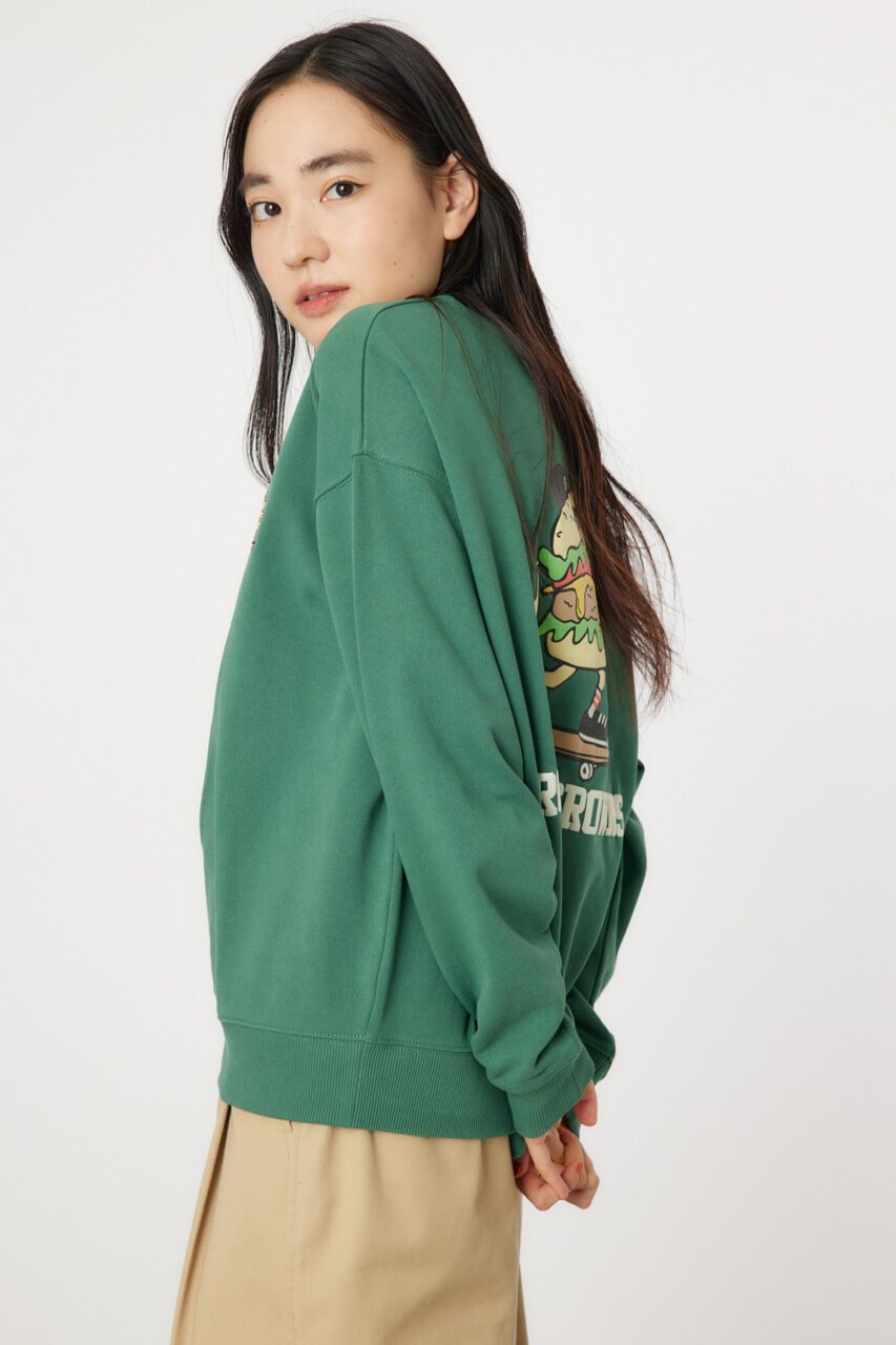 RODEO CROWNS「BURGER スウェット」|パーカー|