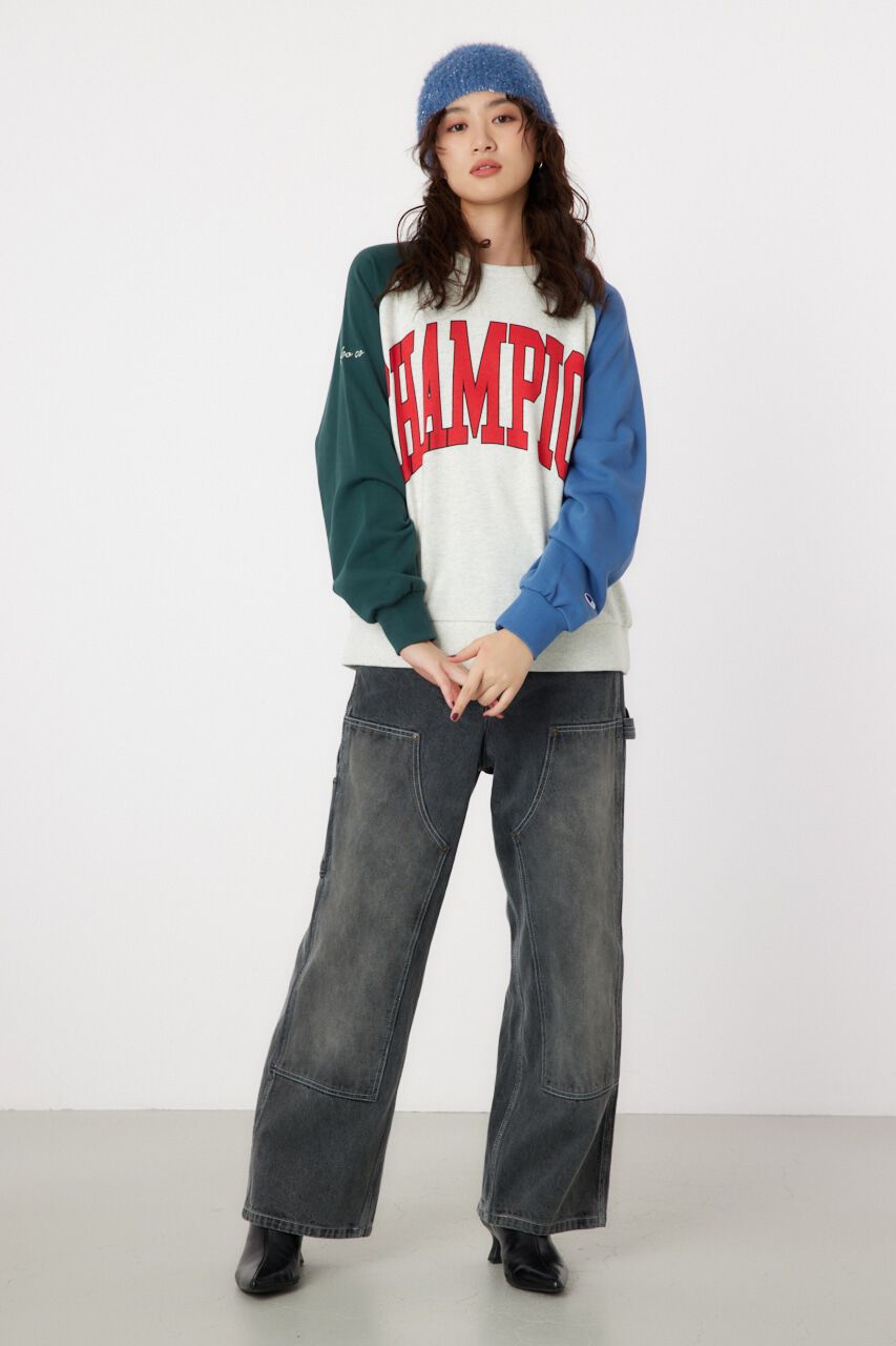 RODEO CROWNS「Champion ラグランスウェットトップス」|パーカー|