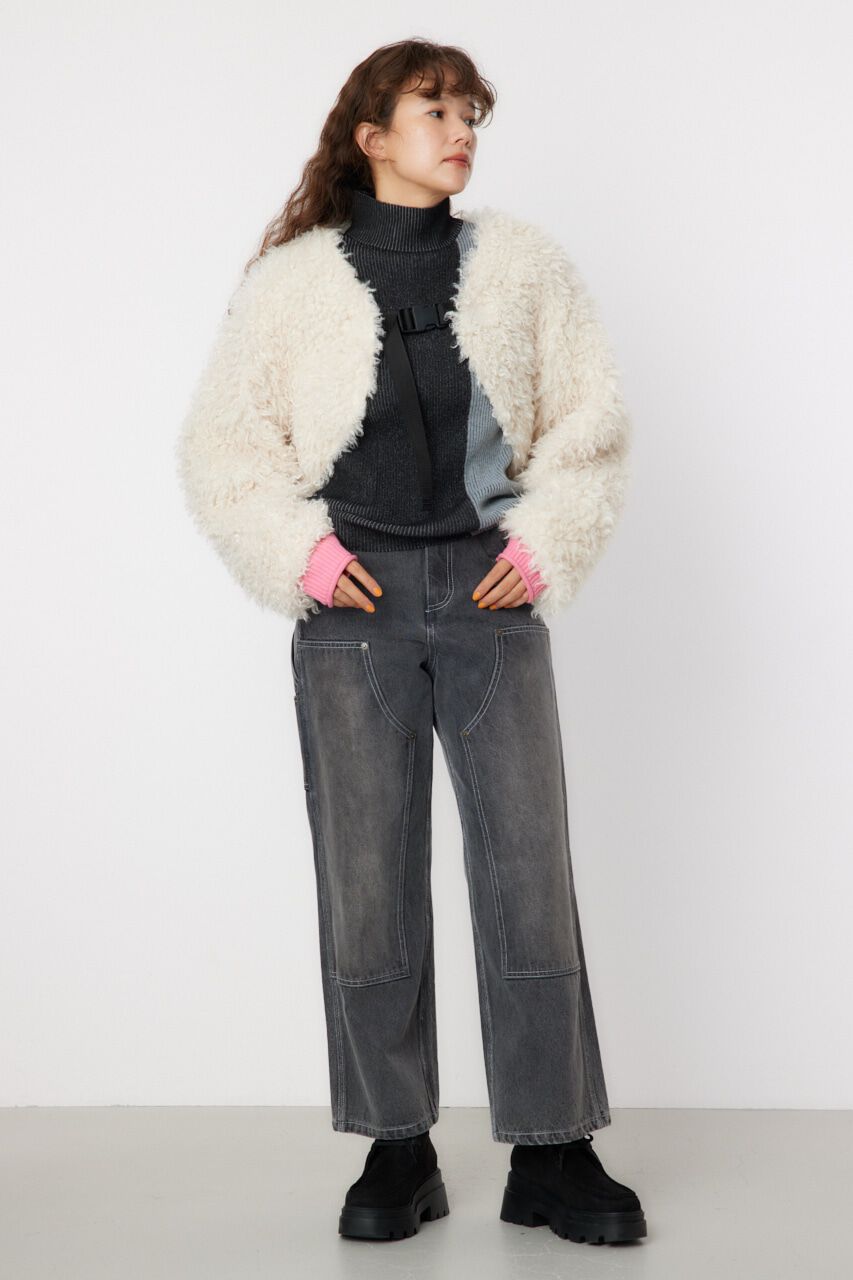 RODEO CROWNS「ボアボレロブルゾン」|その他|