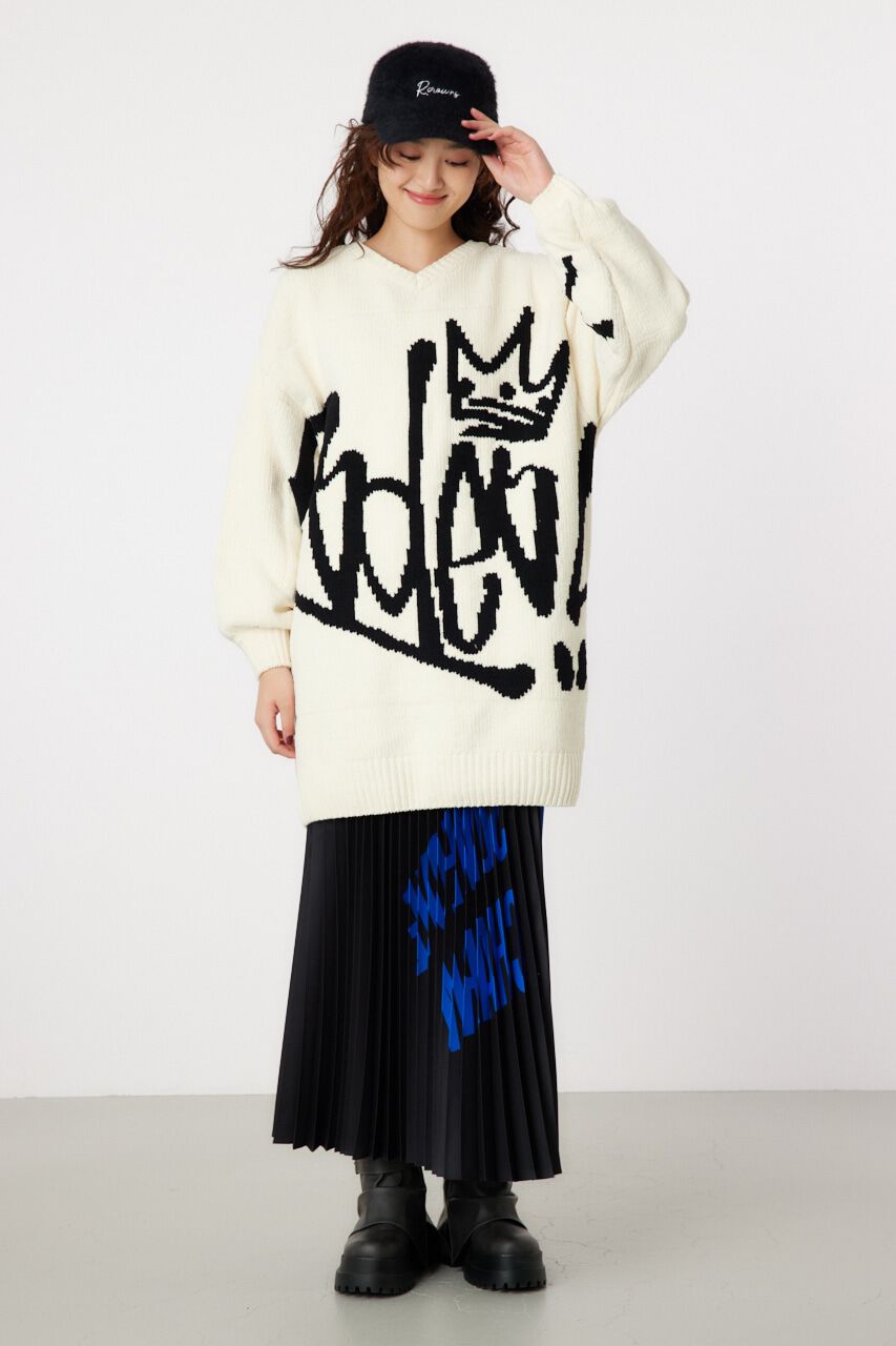 RODEO CROWNS「2WAY モールロゴニットワンピース」|ワンピース|